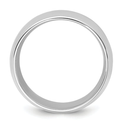 10K White Gold 10Kw 9mm Standard Comfort Fit Band Size 10.5