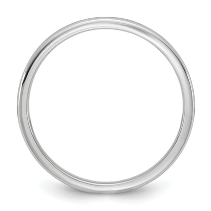 10K White Gold 10Kw 1.5mm Ltw Comfort Fit Band Size 7.5