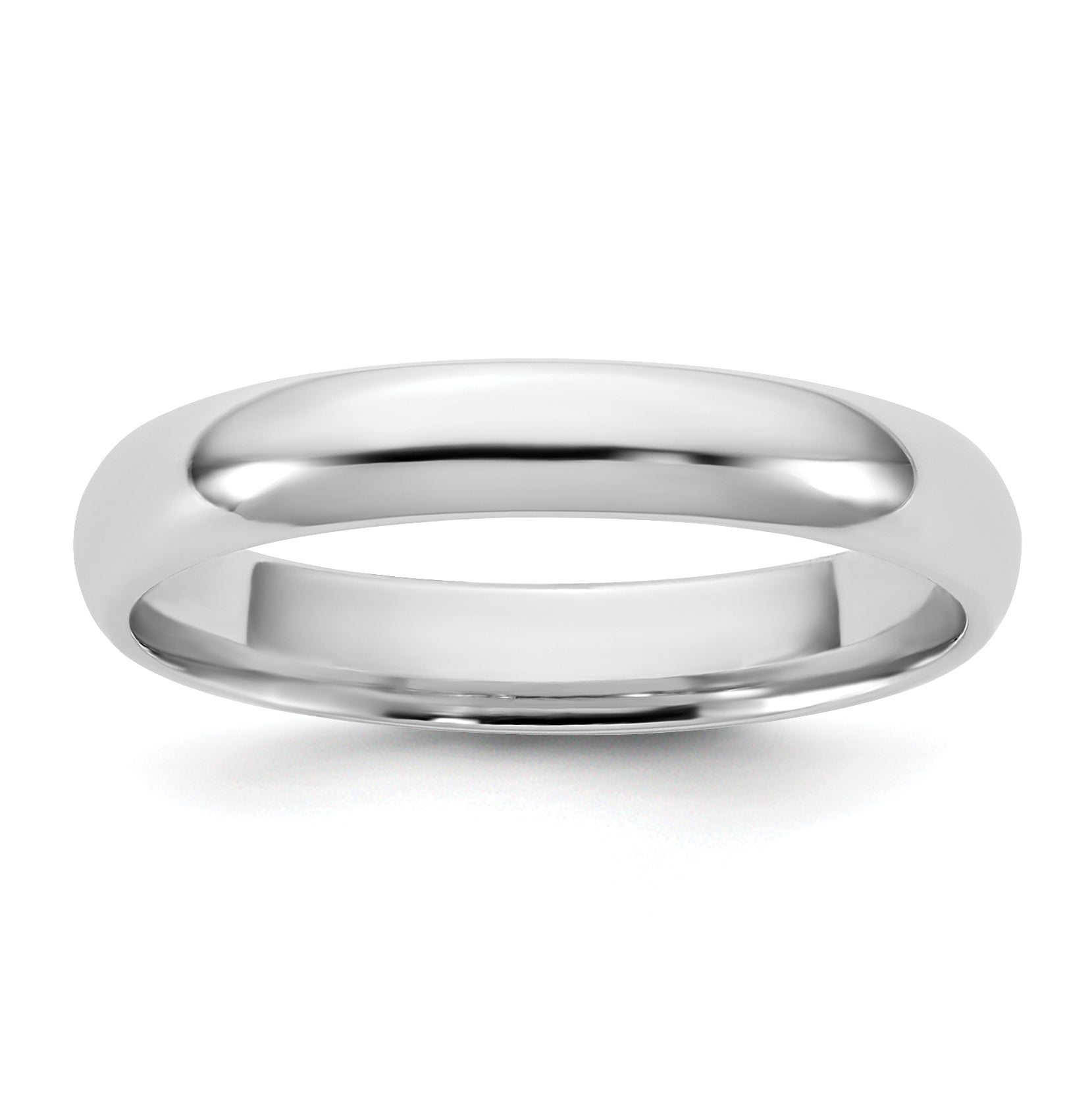 10K White Gold 10Kw 3.5mm Ltw Comfort Fit Band Size 11.5