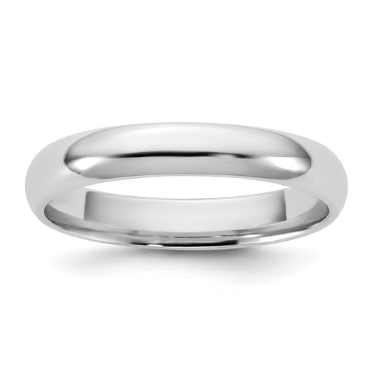 10K White Gold 10Kw 3.5mm Ltw Comfort Fit Band Size 11.5