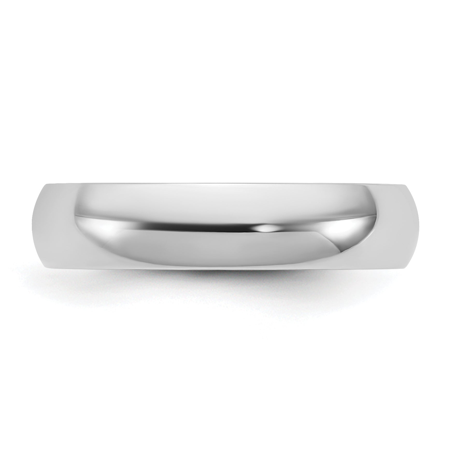 10K White Gold 10Kw 4.5mm Ltw Comfort Fit Band Size 9