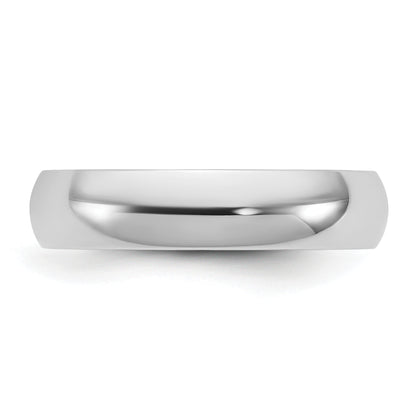10K White Gold 10Kw 4.5mm Ltw Comfort Fit Band Size 9