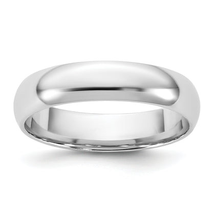 10K White Gold 10Kw 4.5mm Ltw Comfort Fit Band Size 9