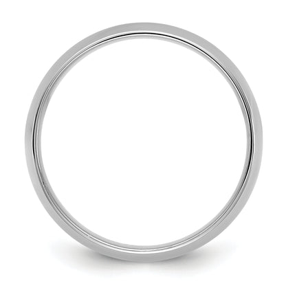 10K White Gold 10Kw 5.5mm Ltw Comfort Fit Band Size 14
