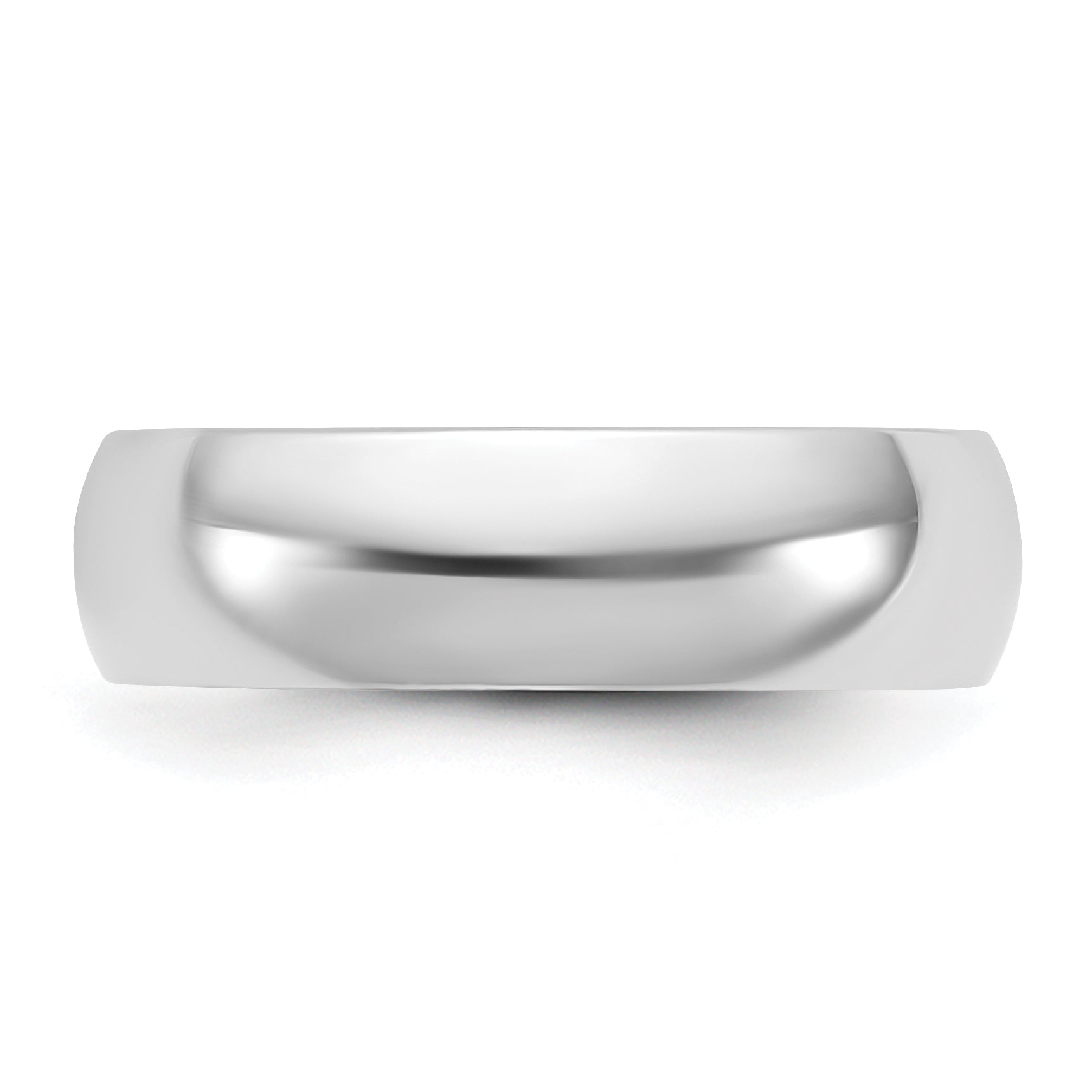 10K White Gold 10Kw 5.5mm Ltw Comfort Fit Band Size 11