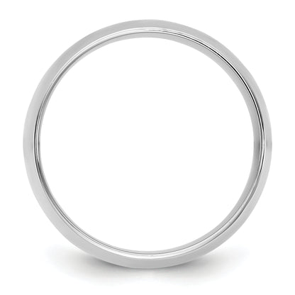 10K White Gold 10Kw 9mm Ltw Comfort Fit Band Size 5
