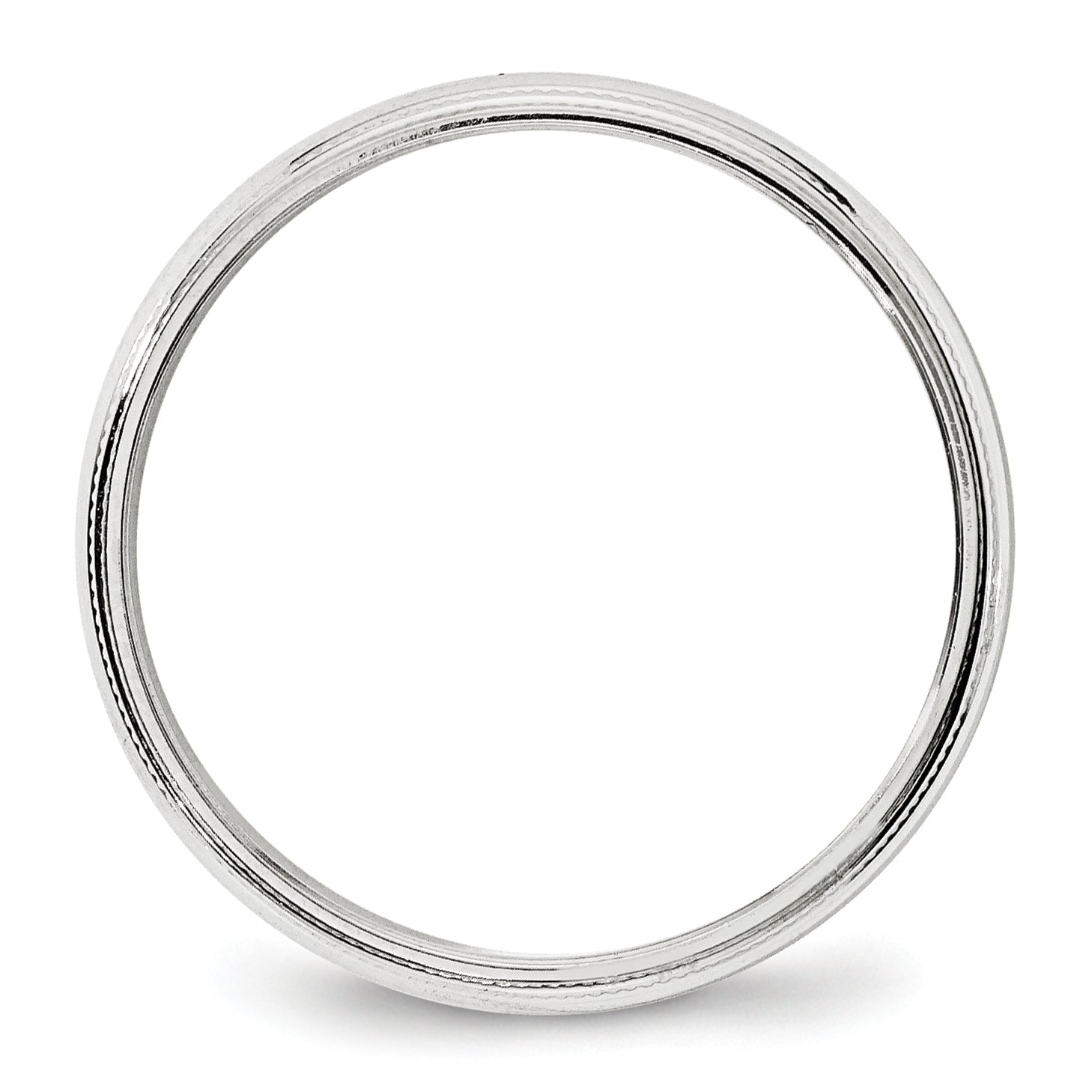 Solid 14K Yellow Gold White Gold 4mm Milgrain Men's/Women's Wedding Band Ring Size 10