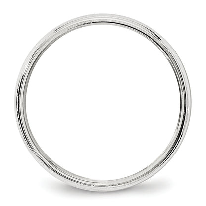 Solid 14K Yellow Gold White Gold 4mm Milgrain Men's/Women's Wedding Band Ring Size 10