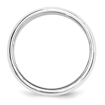 Solid 14K Yellow Gold White Gold 5mm Milgrain Men's/Women's Wedding Band Ring Size 10