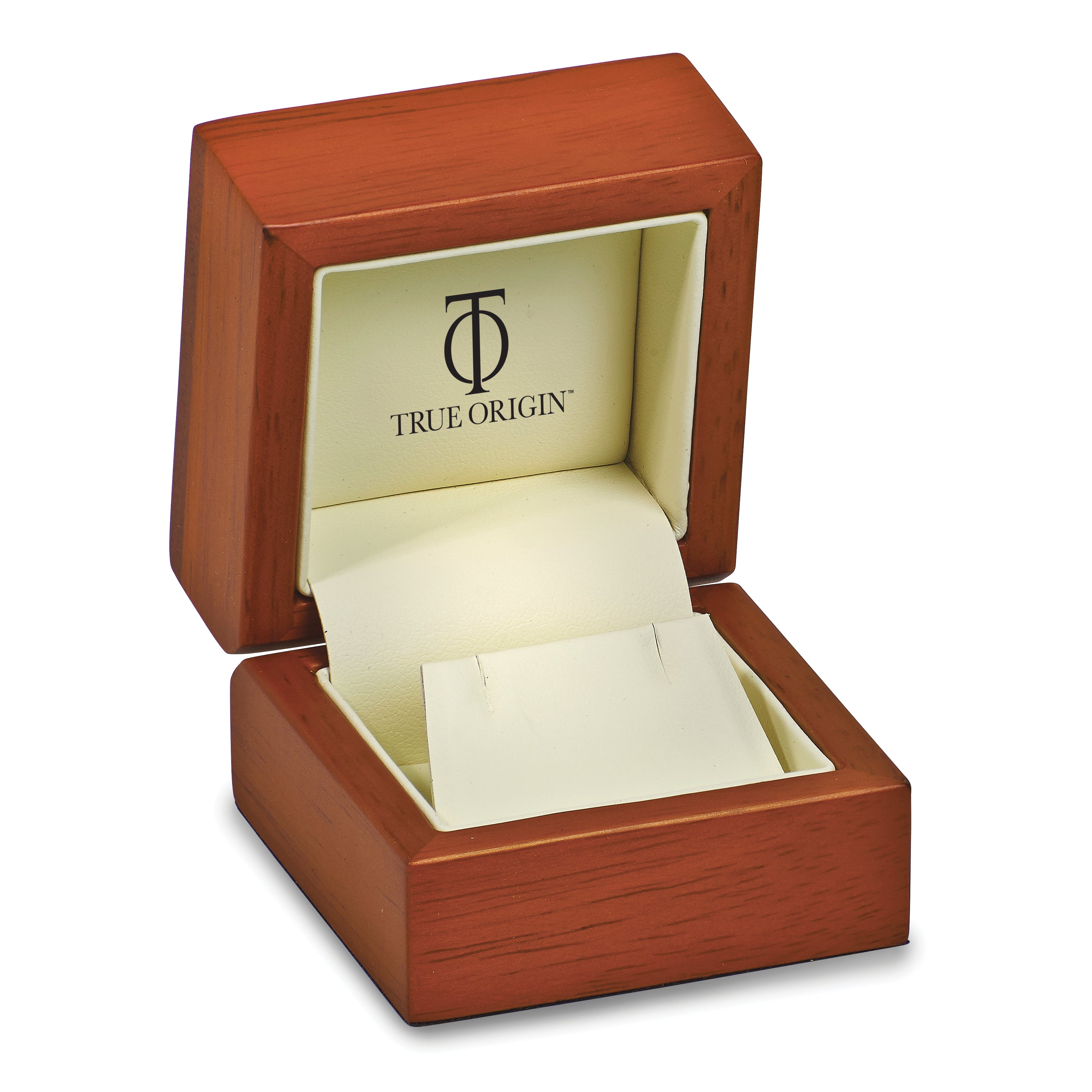 14K Yellow Gold True Origin Men'S 3/4 Carat Lab Grown Diamond Vs D E F Dog Tag Pendant