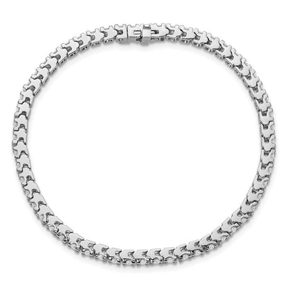 14K White Gold True Origin 2 1/5 Carat Lab Grown Diamond Vs D E F Tennis Bracelet