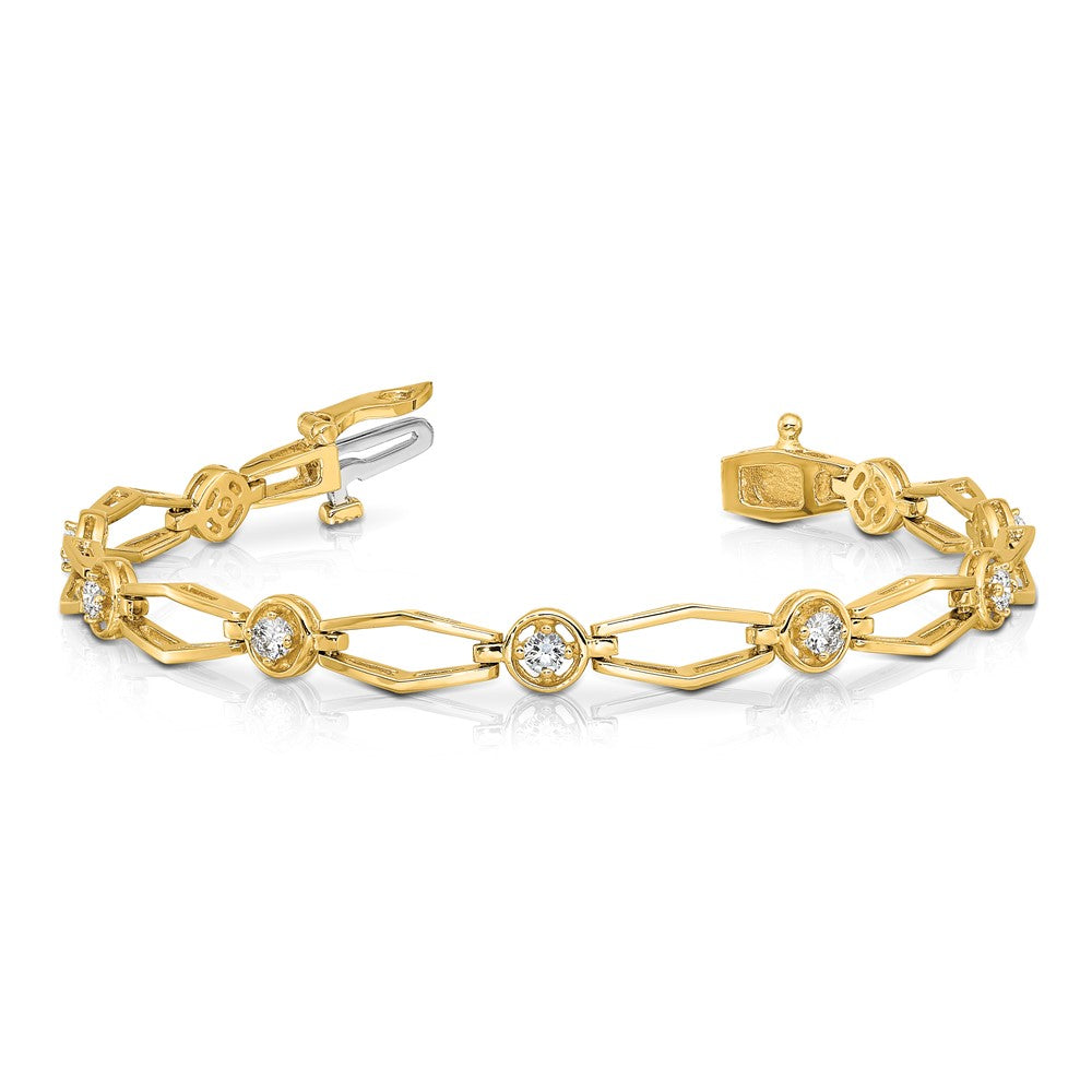 14k-yellow-gold-complete-3-4-carat-round-aaa-diamond-fancy-link-7-inch-bracelet-x789aaa