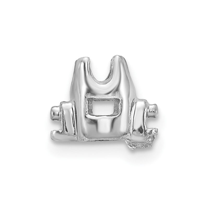 14K White Gold Head Holds Up To 2.75mm For X864 Add A Diamond Bracelet