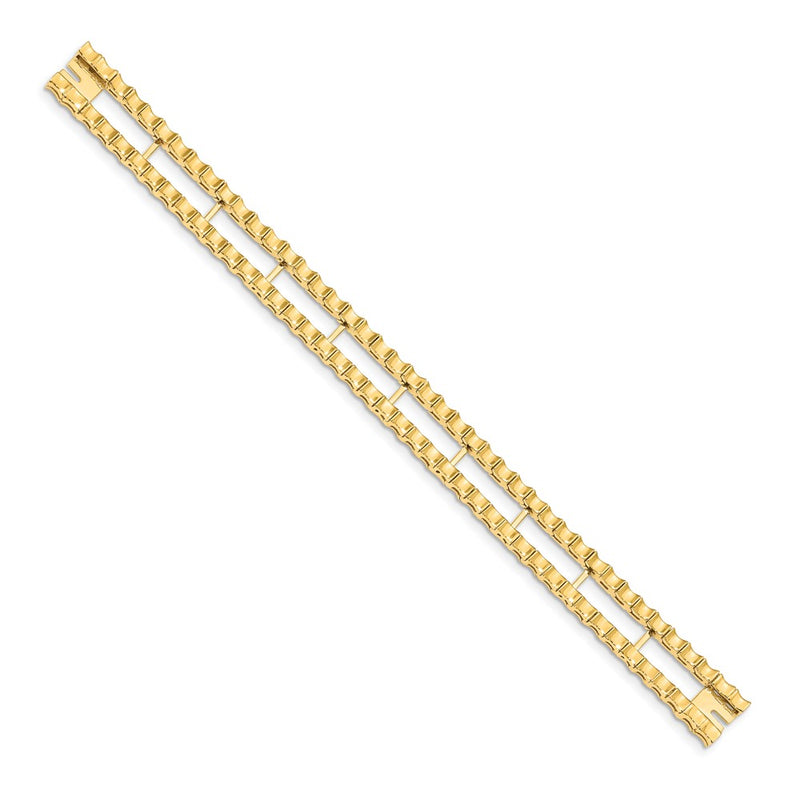 14K Yellow Gold Tennis Jacket Blank