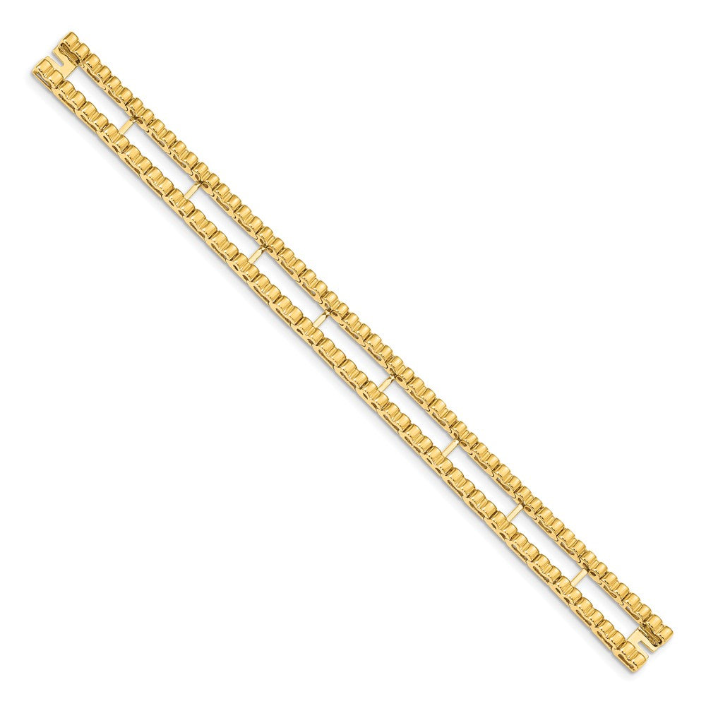 14K Yellow Gold Tennis Jacket Blank