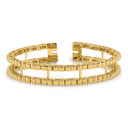 14K Yellow Gold Tennis Jacket Blank