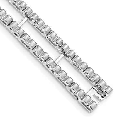 14K White Gold Tennis Jacket Blank