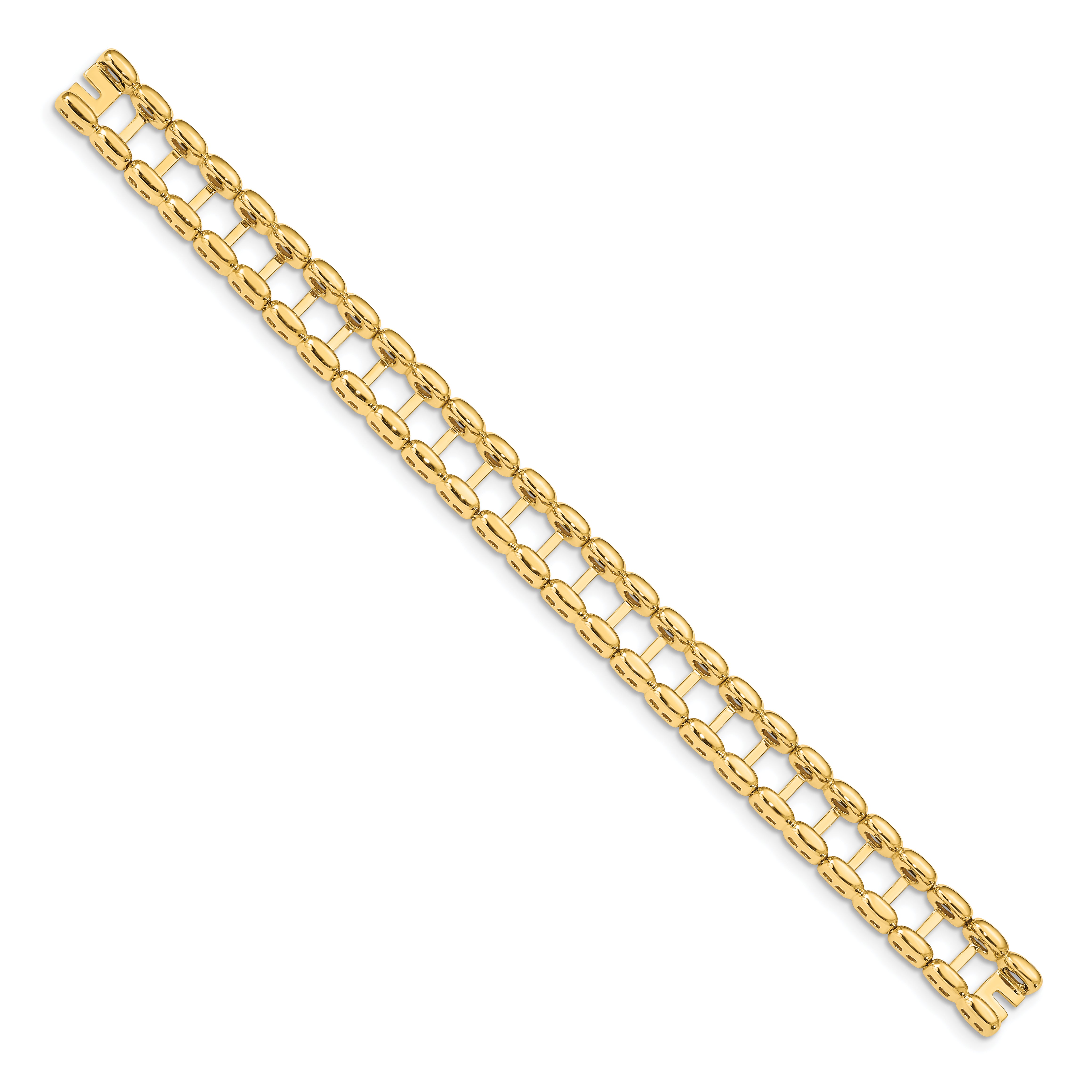 14K Yellow Gold Tennis Jacket Blank
