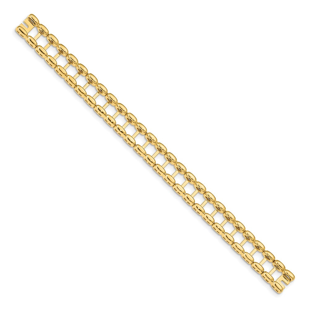 14K Yellow Gold Tennis Jacket Blank