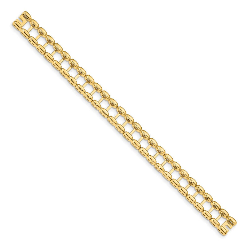 14K Yellow Gold Tennis Jacket Blank