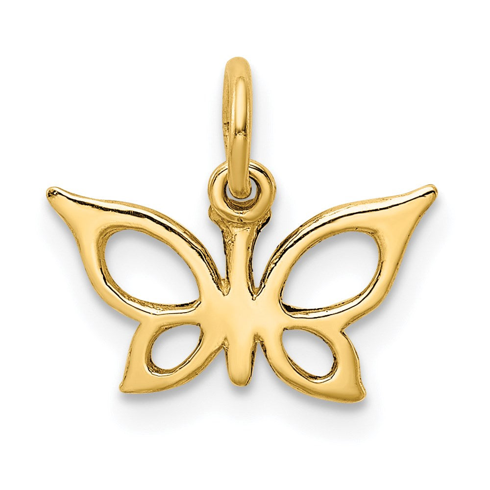 14k Yellow Gold 14k Butterfly Charm