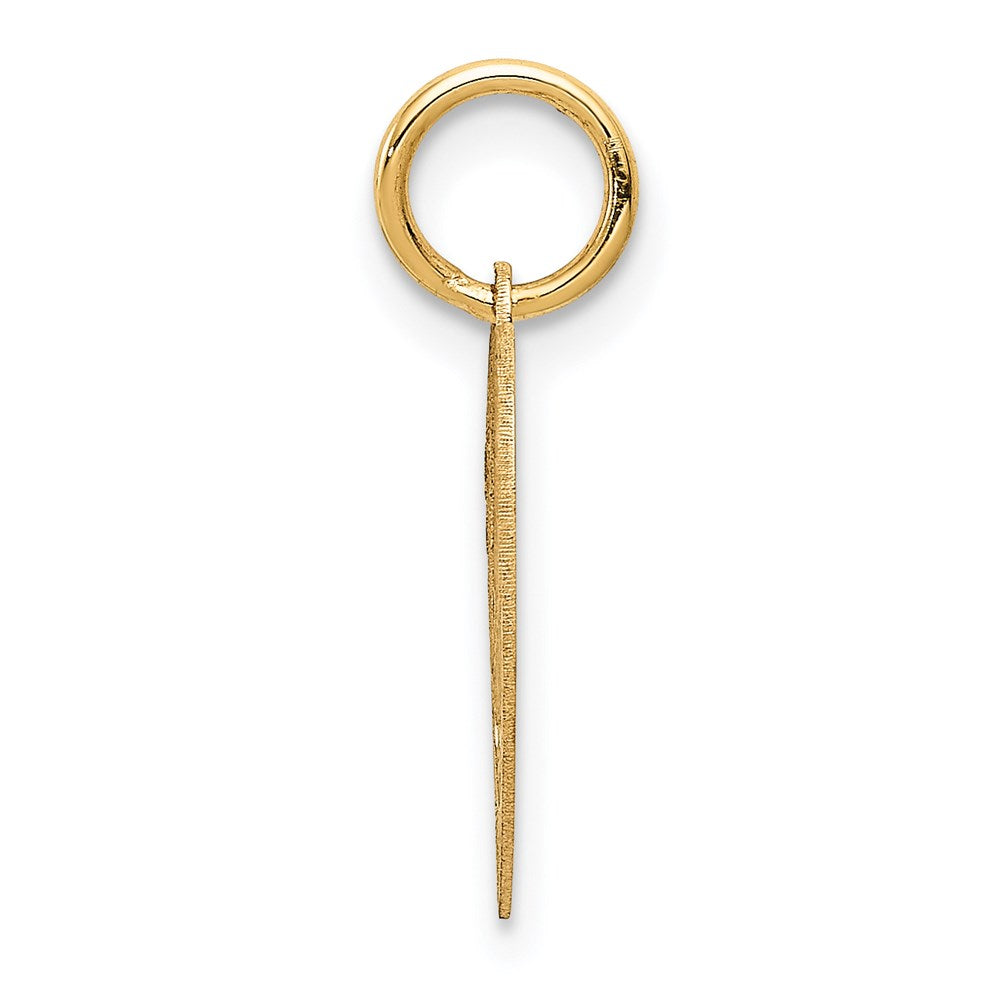 14k Yellow Gold 14k #1 GRANDDAUGHTER Charm