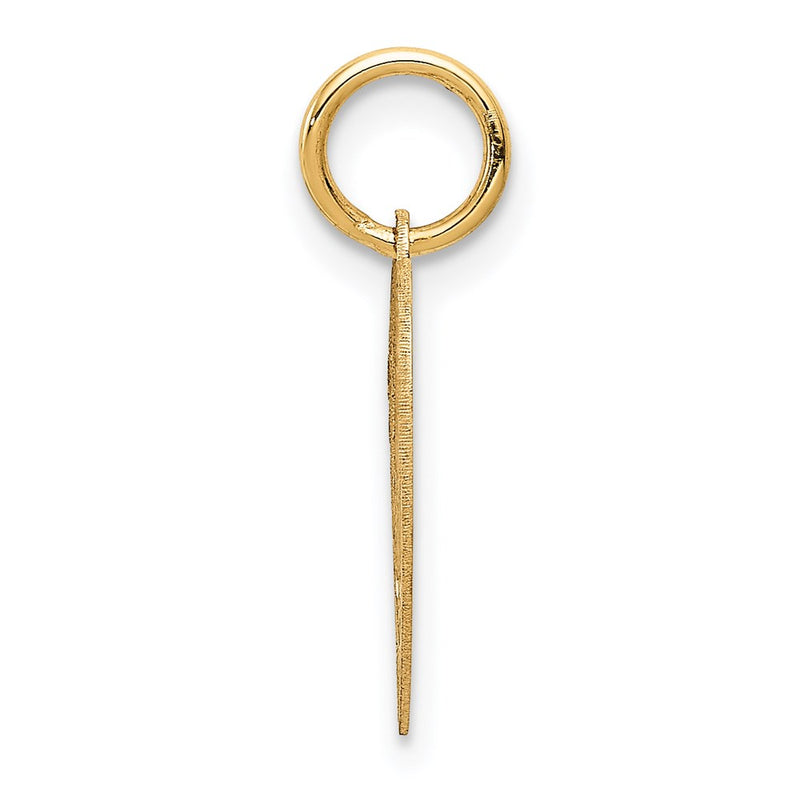 14k Yellow Gold 14k #1 GRANDDAUGHTER Charm