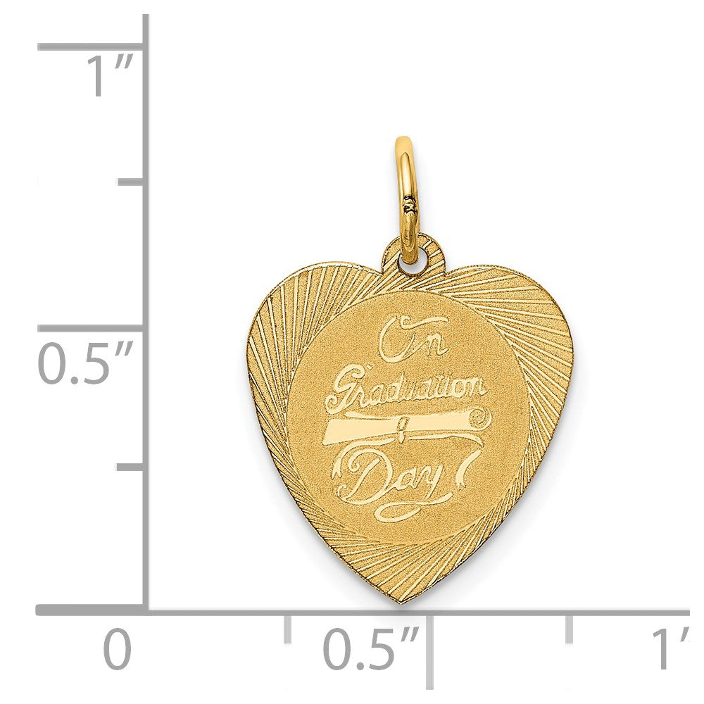 14k Yellow Gold 14k On Graduation Day Charm
