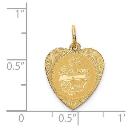 14k Yellow Gold 14k On Graduation Day Charm