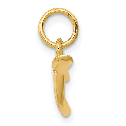 14k Yellow Gold 14k Wishbone Charm