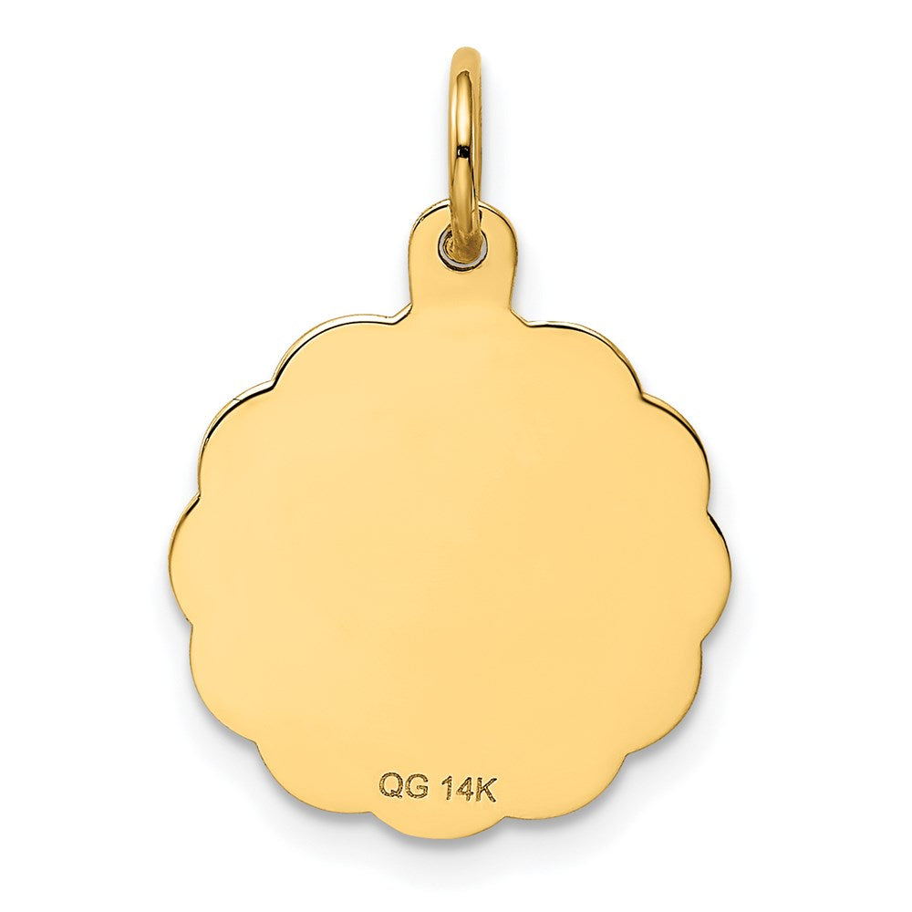 14k Yellow Gold 14K Happy 5th ANNIVERSARY Charm