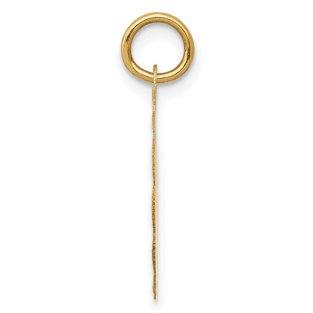 14k Yellow Gold 14K Happy 10th ANNIVERSARY Charm