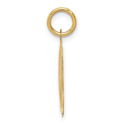 14k Yellow Gold 14K Happy 20th ANNIVERSARY Charm