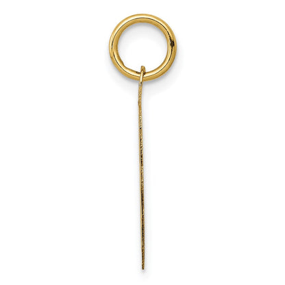 14k Yellow Gold 14K #1 GODFATHER Charm