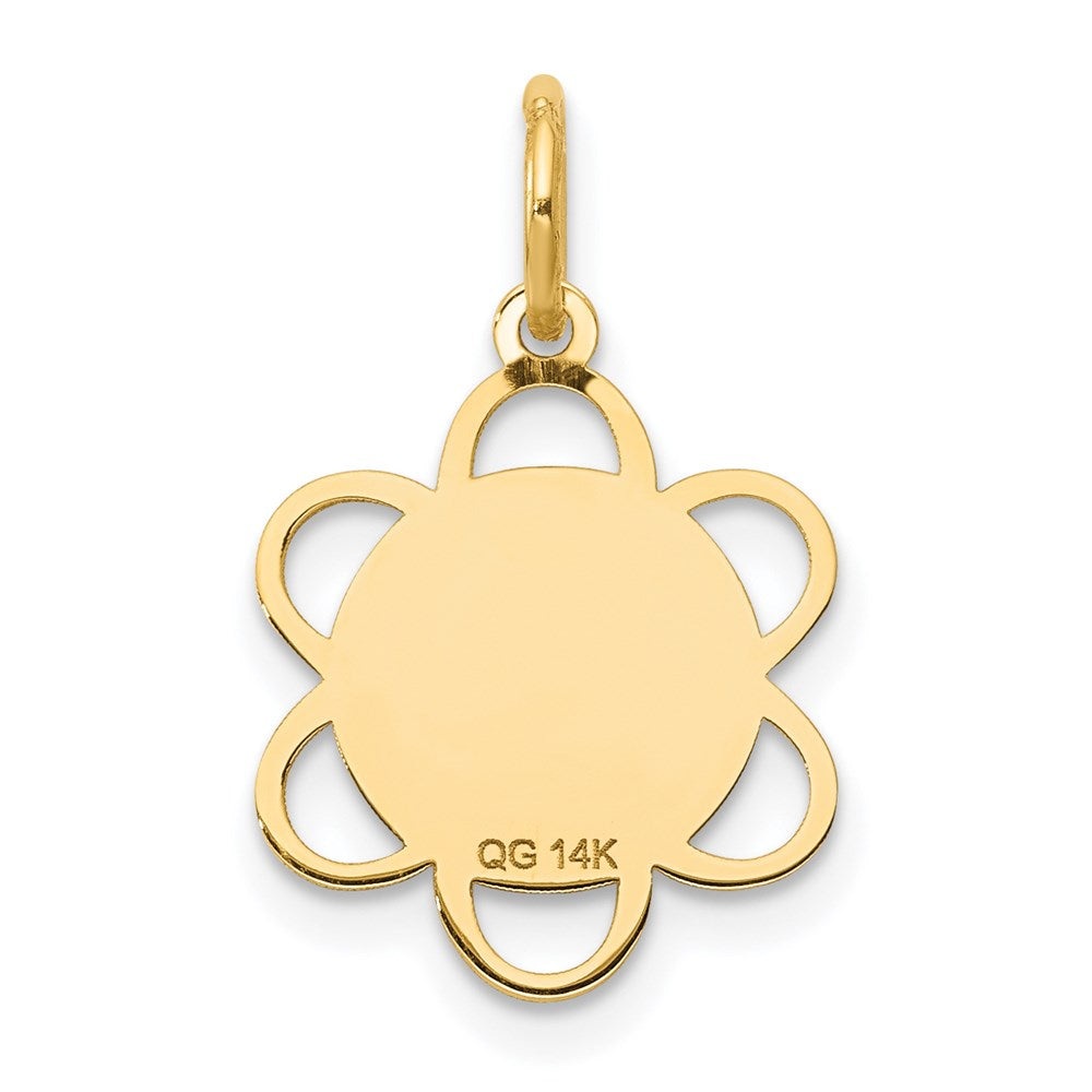14k Yellow Gold 14k Holy Communion Charm