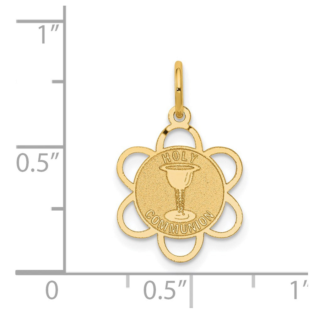 14k Yellow Gold 14k Holy Communion Charm