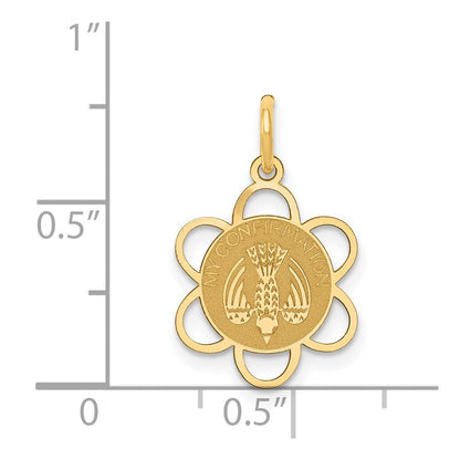 14k Yellow Gold 14k My Confirmation Charm