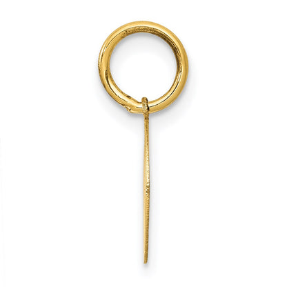 14k Yellow Gold 14k Small Baptism Charm