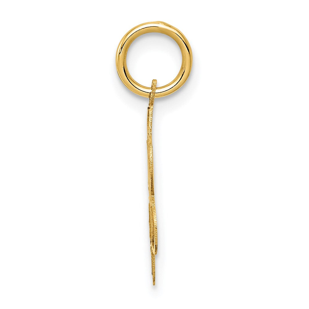 14k Yellow Gold 14k SWEET 16 Disc Charm