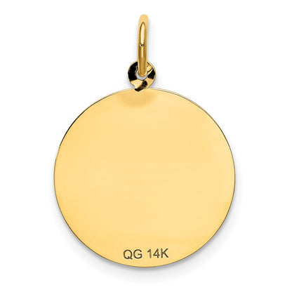 14k Yellow Gold 14K HAPPY BIRTHDAY Charm