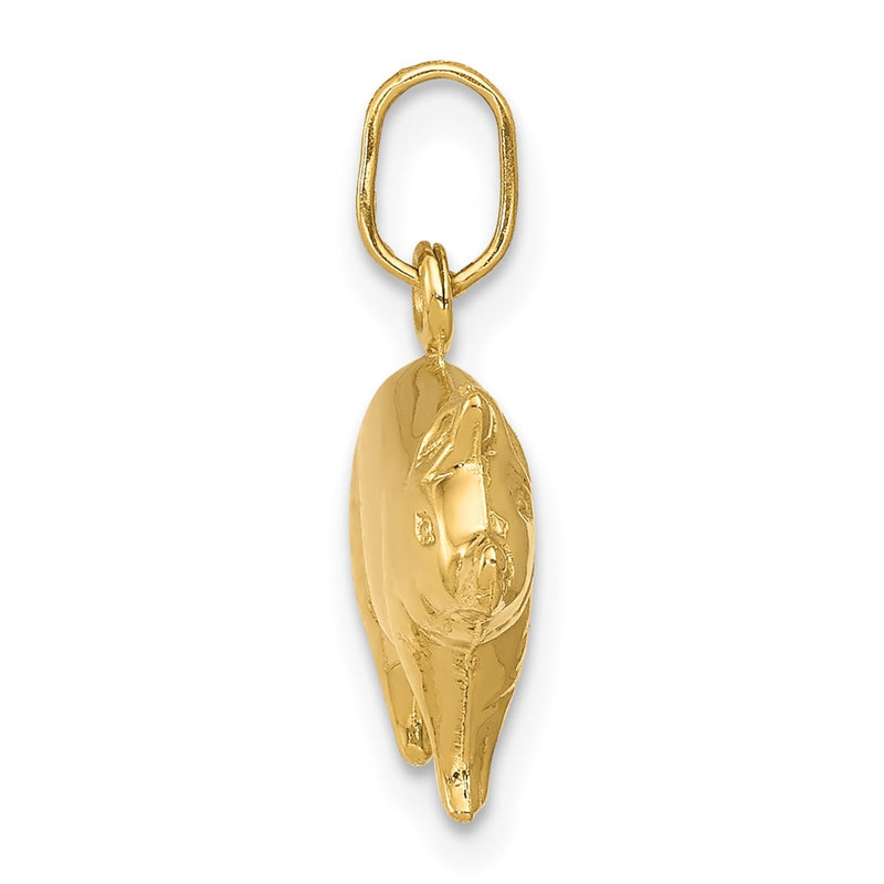 14k Yellow Gold 14k Pig Charm