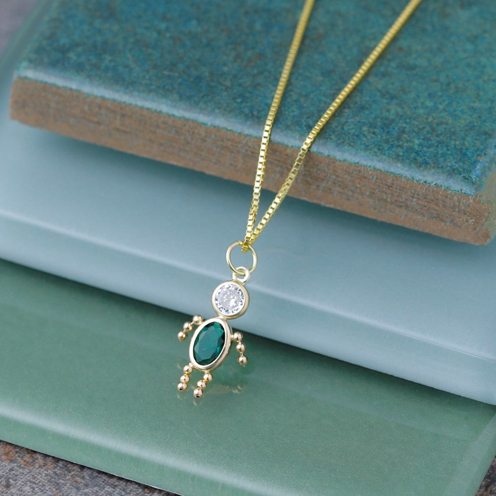 14K Yellow Gold .7mm Box With Lobster Clasp Chain Necklace