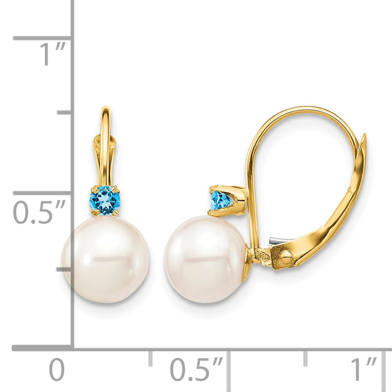 14k-yellow-gold-7-75mm-white-round-freshwater-cultured-pearl-and-18bt-swiss-blue-topaz-leverback-earrings-xf751e-bt