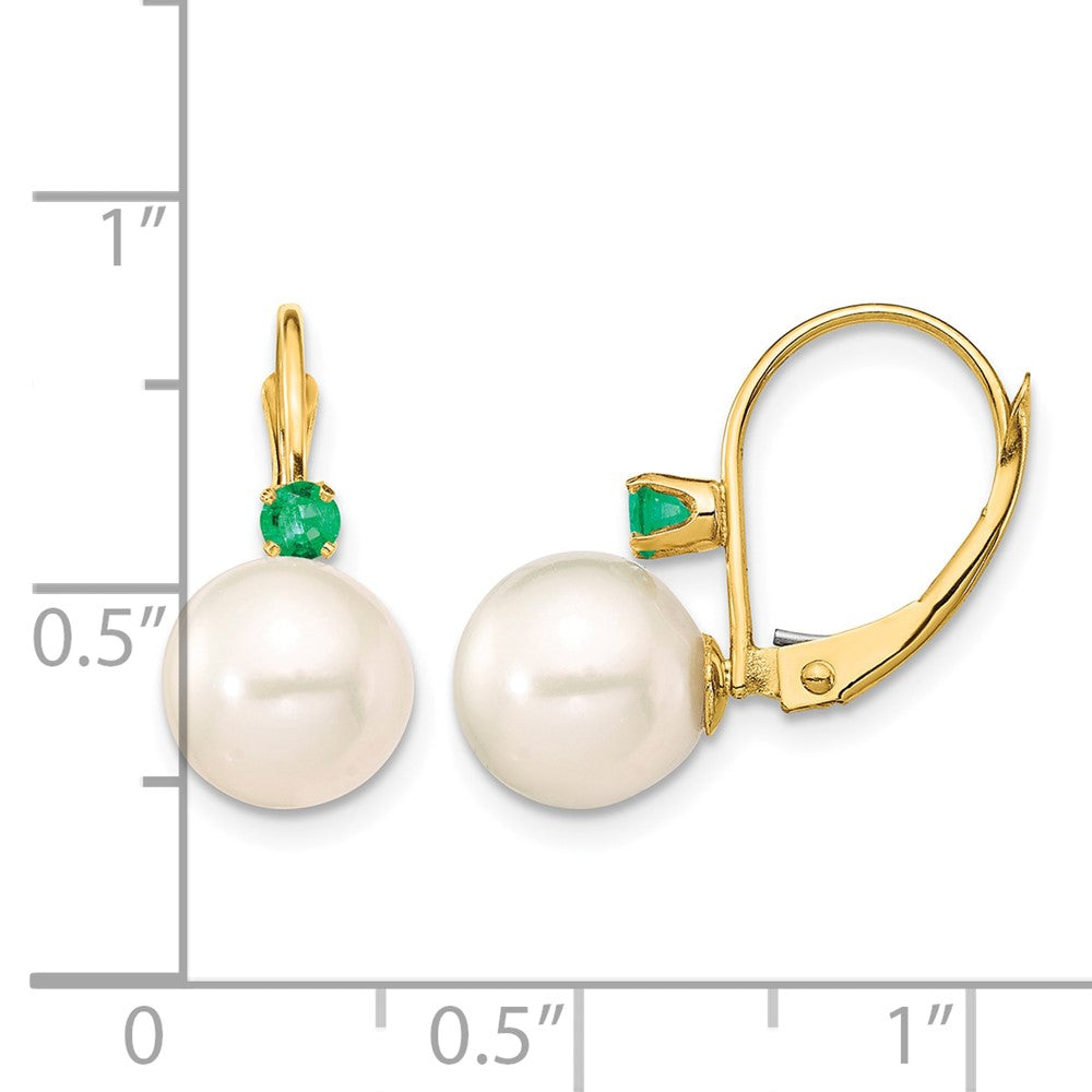 14k-yellow-gold-8-85mm-white-round-freshwater-cultured-pearl-and-18em-emerald-leverback-earrings-xf752e-e