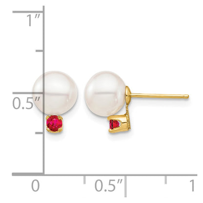 14k-yellow-gold-7-75mm-white-round-freshwater-cultured-pearl-and-18ru-ruby-post-earrings-xf753e-r
