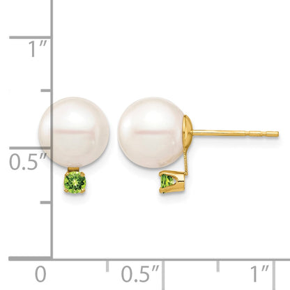 14k-yellow-gold-8-85mm-white-round-freshwater-cultured-pearl-and-14pe-peridot-post-earrings-xf754e-pe
