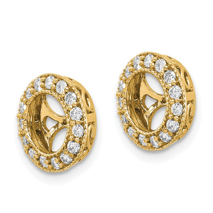 14k AAA Diamond Earring Jacket