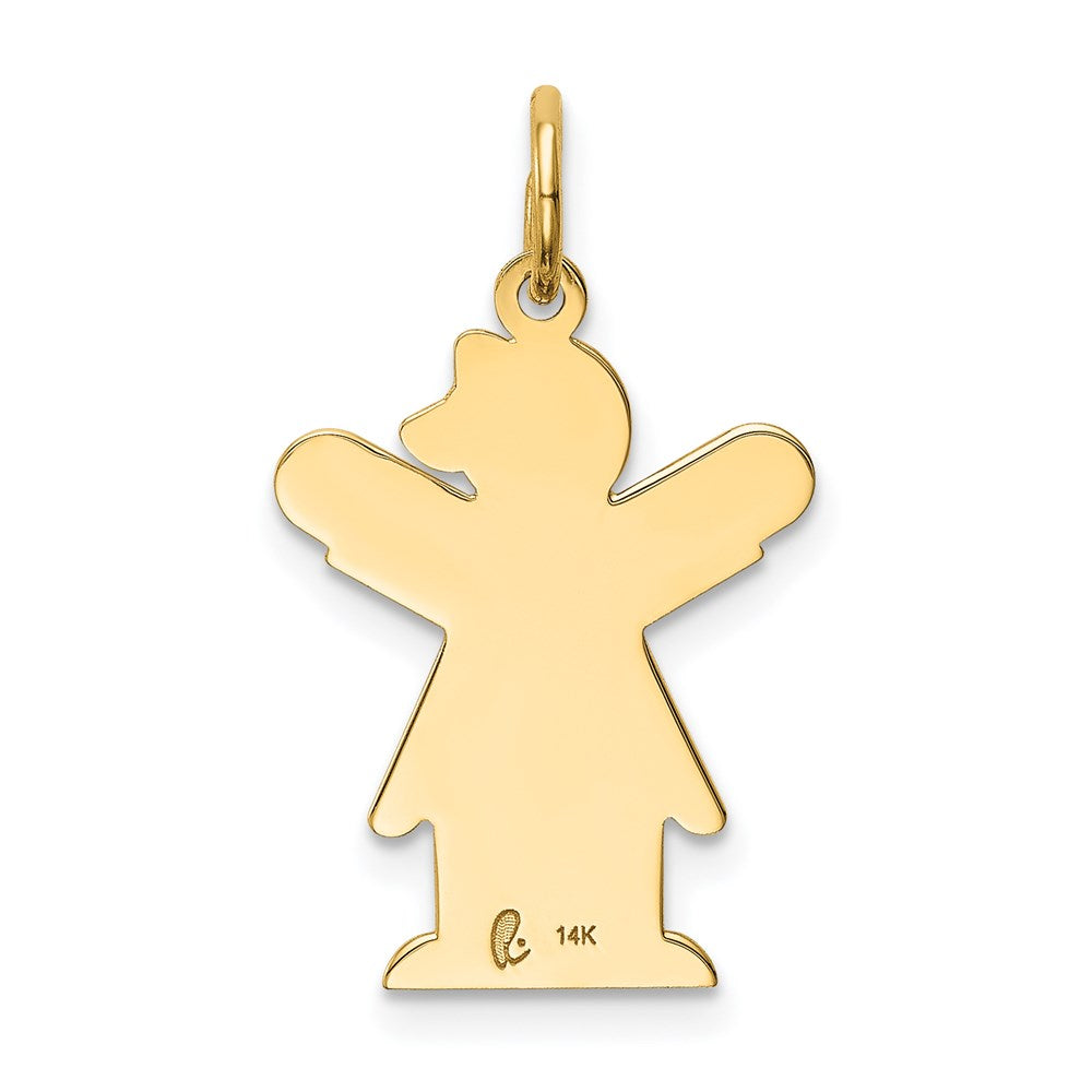 14k Yellow Gold 14k Kid Charm