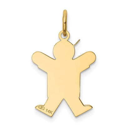 14k Yellow Gold 14k Kid Charm