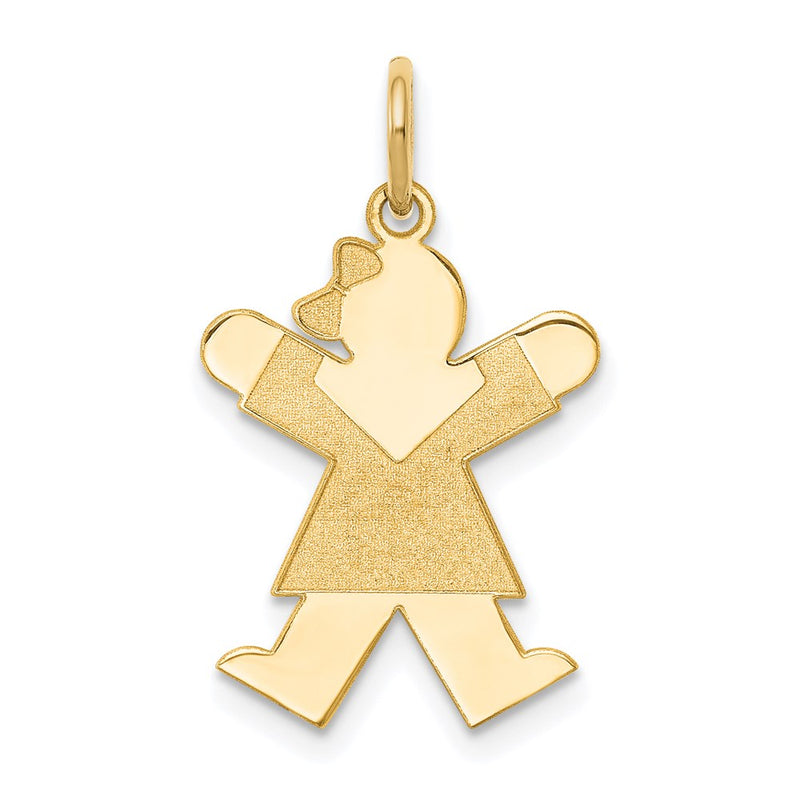 14k Yellow Gold 14k Kid Charm